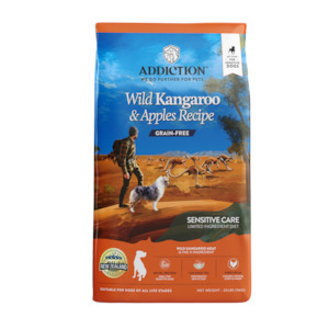 ADDICTION DOG KIBBLE KANGAROO/APPLE 9kg