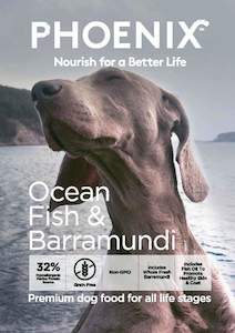 Phoenix Dog Food: PHOENIX FISH & BARRAMUNDI 13KG