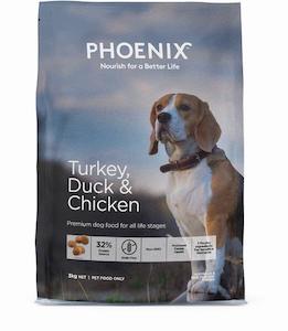 PHOENIX TURKEY, DUCK & CHICKEN 3KG
