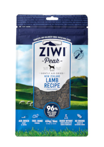 Ziwi Peak Dog Food: ZIWI PEAK AIR-DRIED LAMB DOG FOOD 454G