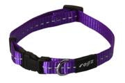 Collars And Leads: NITELIFE COLLAR PURPLE SMALL