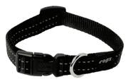 Collars And Leads: SNAKE COLLAR BLACK MED