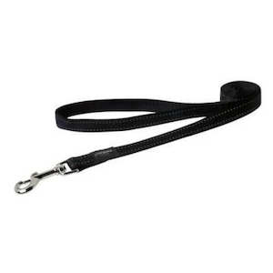 Collars And Leads: SNAKE LEAD BLACK 1.4M