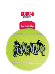 KONG AIR SQUEAKER TENNIS BALL MED