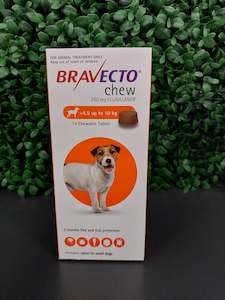 BRAVECTO TABLET - SMALL DOG 4.5-10kg