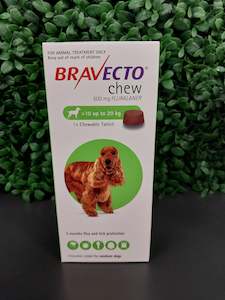 BRAVECTO TABLET - MEDIUM DOG 10-20kg