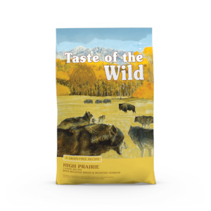 Taste Of The Wild Dog Food: TASTE OF THE WILD - HIGH PRAIRIE 2KG