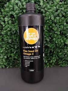 Skin Coat Digestion: 1L FLAX SEED OIL