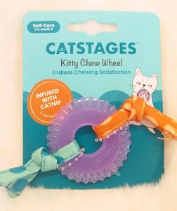 Cat Toys 1: CATNIP KITTY CHEW WHEEL