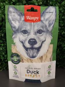 WANPY FREEZE DRIED DUCK BREAST 40GM