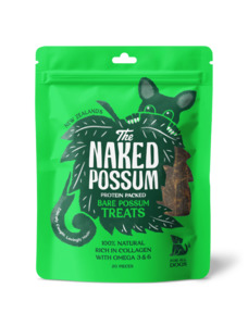 THE NAKED POSSUM DOG TREATS 20P