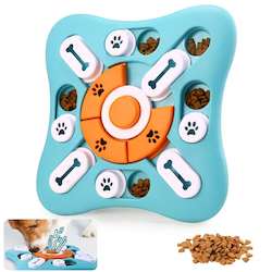 Cat: Dog Puzzle Toys, Squeaky Treat Dispensing Dog Enrichment Toys for IQ