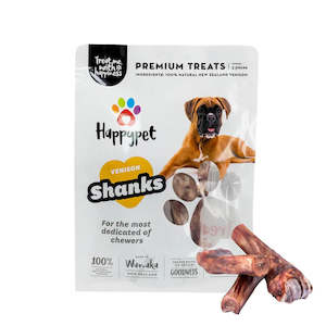 Treats: Happypet Venison Shank Bones Dog Treats