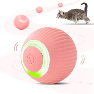 Interactive Cat Ball Toy with LED Lights - Intelligent, Automatic Rolling Ball f&hellip;