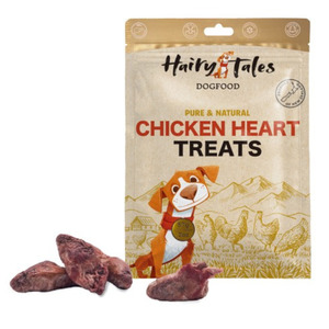 Dog: Hairy Tales Chicken Heart Freeze Dried Dog Treats