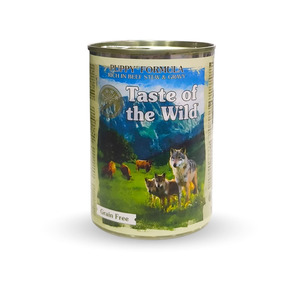 Dog: Taste of the Wild Puppy Formula Rich In Beef Stew and Gravy Wet Dog Food