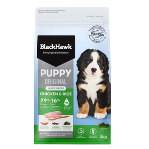 Sale: Black Hawk Original Large Breed Puppy Chicken & Rice Dry Dog Food