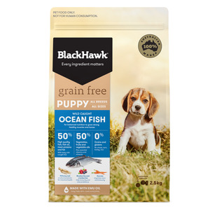 Black Hawk Grain Free Puppy Ocean Fish Dry Dog Food
