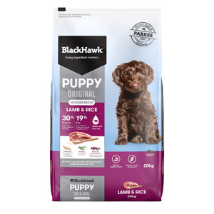 Sale: Black Hawk Original Medium Breed Puppy Lamb & Rice Dry Dog Food