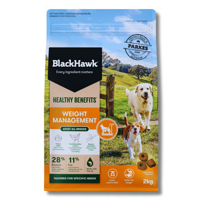 Sale: Black Hawk Healthy Benefits Weight Management Dry Dog Food
