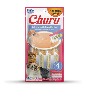 Inaba Churu Salmon with Tuna Recipe Cat Treats