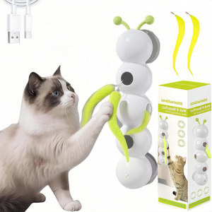 Best Selling: All For Paws Cat Teaser interactives - Wack A Worm Post