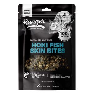 Cat: Ranger Hoki Fish Skin Bites Cat and Dog Treat
