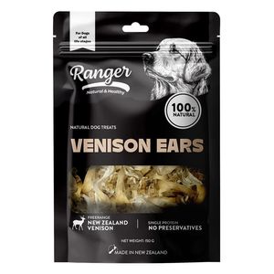 Ranger Venison Ears Dog Treats
