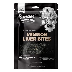 Ranger Venison Liver Bites Dog Treats