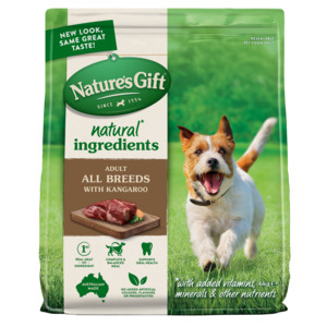 Dog: Nature's Gift Sustain Kangaroo 6kg x 1