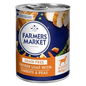 Featured: Farmers Market Adult Dog Chicken & Carrot and Peas 400g x 12