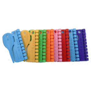 Budgie Plastic Leg Rings 4mm - 10 Pack