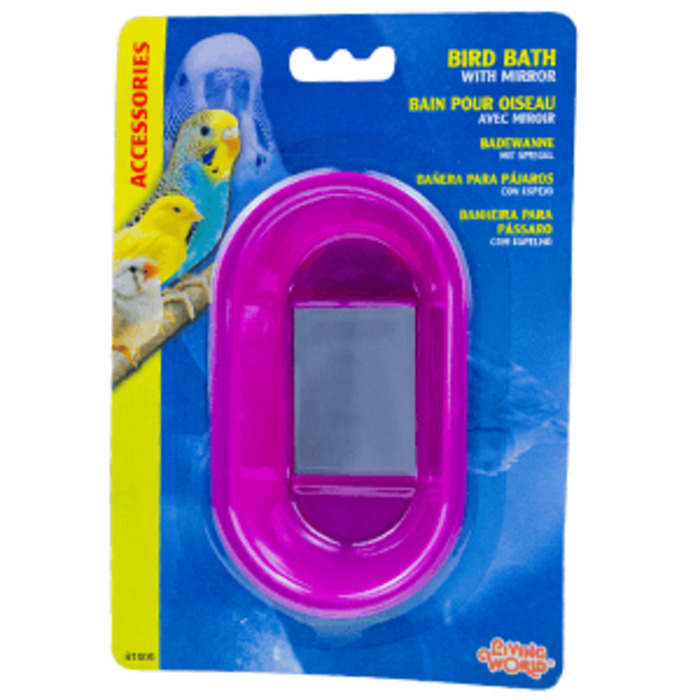 LW Bird Bath Oval with Mirror