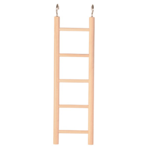 Bird Pet Goods: Wooden Bird Ladder