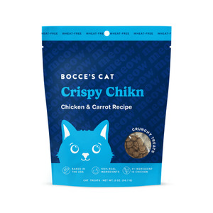 Products: Bocce's Crispy Chikn Cat Treats 56g - Chicken & Carrot
