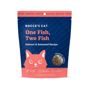 Products: Bocce's One Fish, Two Fish Cat Treats 56g - Salmon & Seaweed