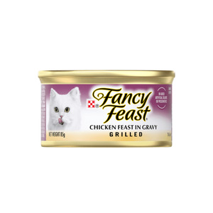 FANCY FEAST Adult Grilled Chicken Feast in Gravy Wet Cat Food