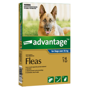 Advantage Spot-On Flea Treatment for Dogs over 25kg