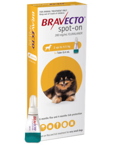 Products: Bravecto Spot-On For Dogs