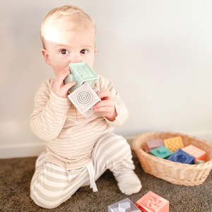 Play: Baby Silicone Building Blocks