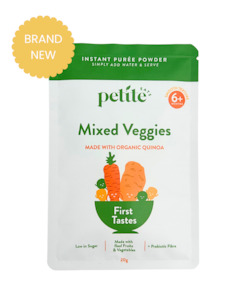New: Mixed Veggies Baby Puree Powder