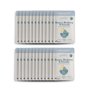 Baby Puree Powders: 24-Pack Banana, Blueberry & Avocado Baby Puree Powder 20g