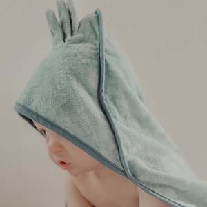 Fern: Hooded Towel and Washcloth Set