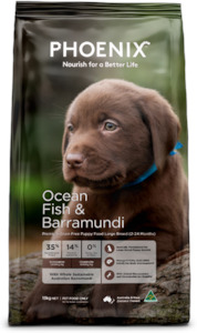 Phoenix Puppy Large Breed Ocean Fish & Barramundi 13kg