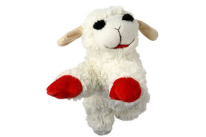 Lamb Chop® Dog Toy - Squeaky Plush 15cm