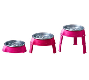 Products: Outward Hound 3in1 UP Feeder Aluminium Pink