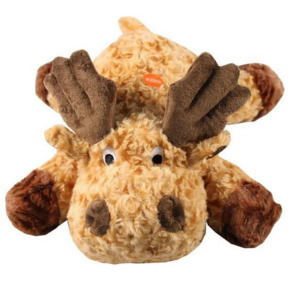 Products: Patchwork Pet Dog Toy - Swirl Moose 38.1cm