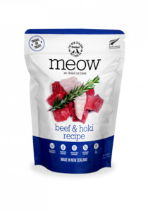 Meow Beef & Hoki Recipe Freeze Dried Cat Bites