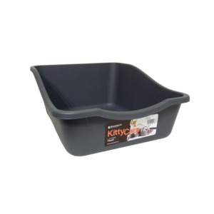 For Cats: Litter Tray High Back 46x38x19 Blue