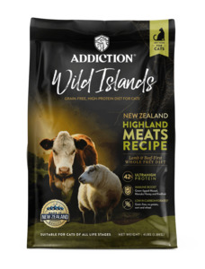 Dry Food: Addiction Wild Islands - Highland Meats Cat Foods 1.8kg